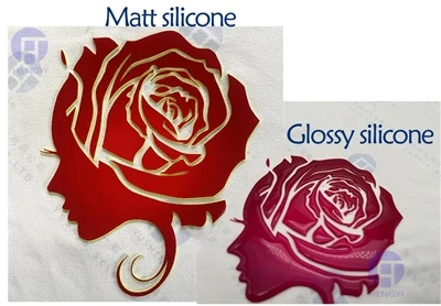Hengyi plene Matt Silicone Inks 'collaborative Print in toto processu